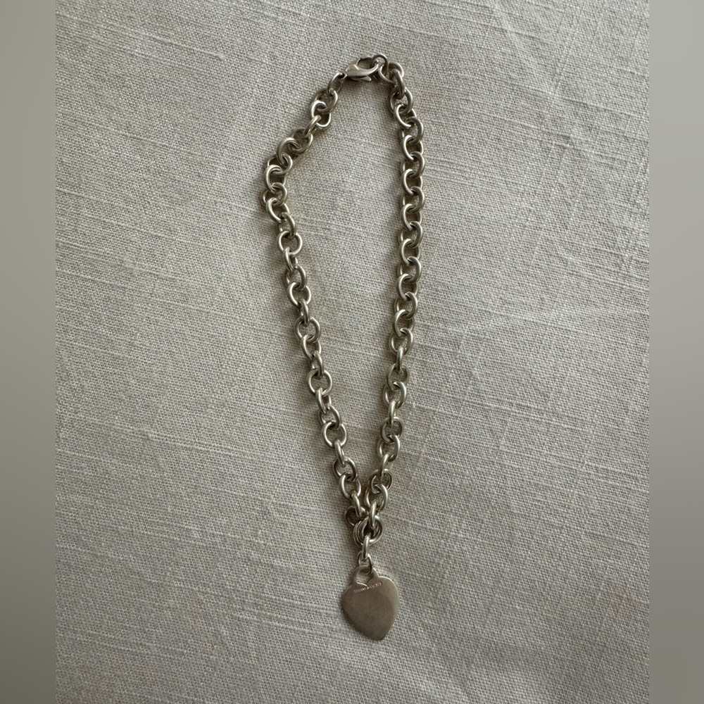 Tiffany & Co Heart Chain Necklace